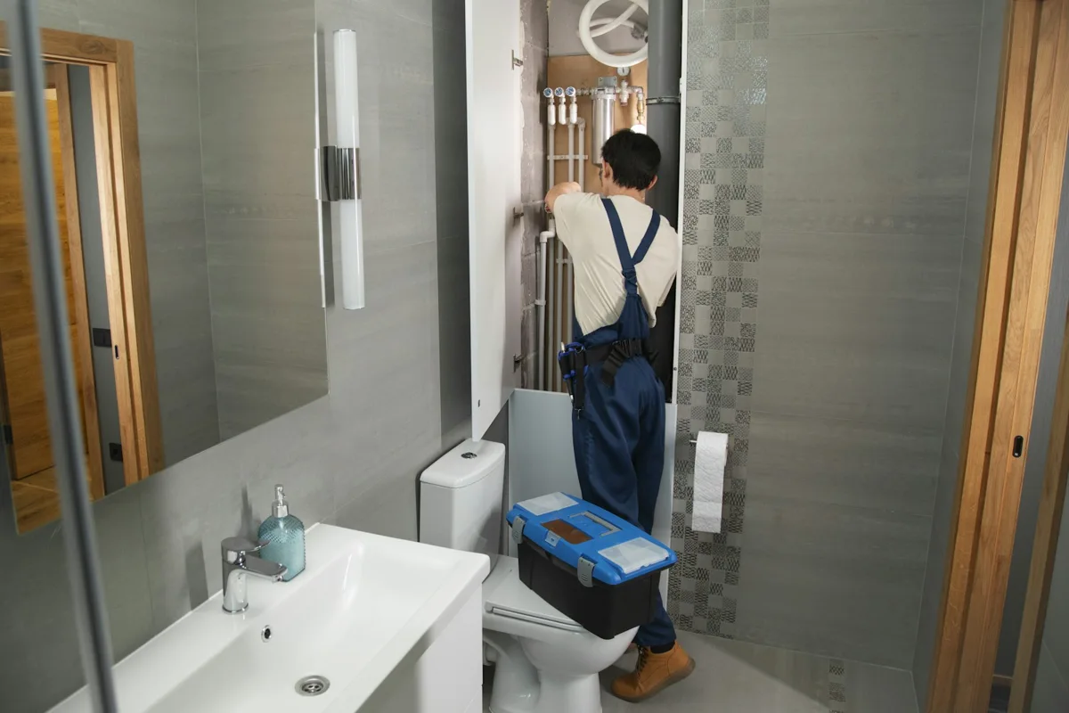 Plumbing service example